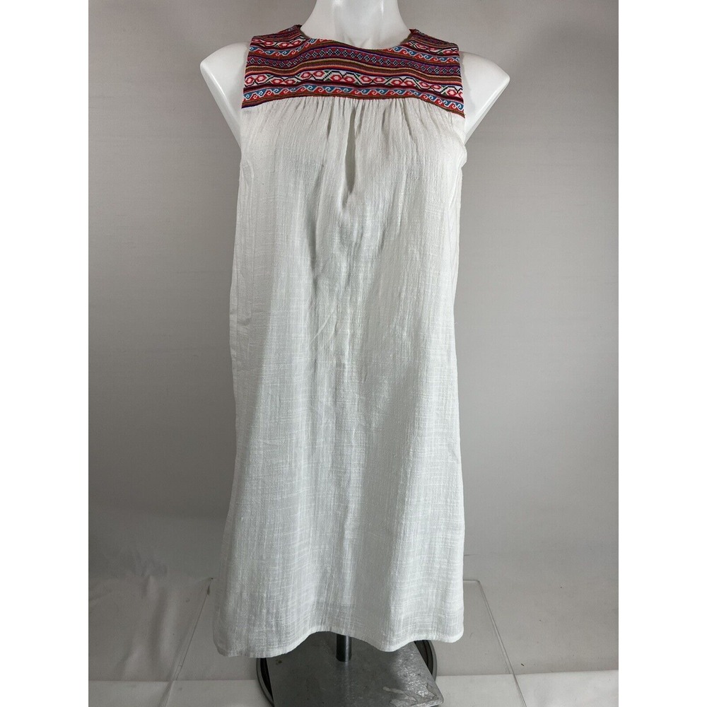 C And C California Cotton Dress Womens‎ XS Sleeveless Coastal Casual Chic